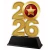 Gold Star Year Trophy – Award with Year Selection