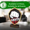Arden Karate Real Wood Shield Trophy