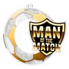 Man of the Match Football Shield Medal