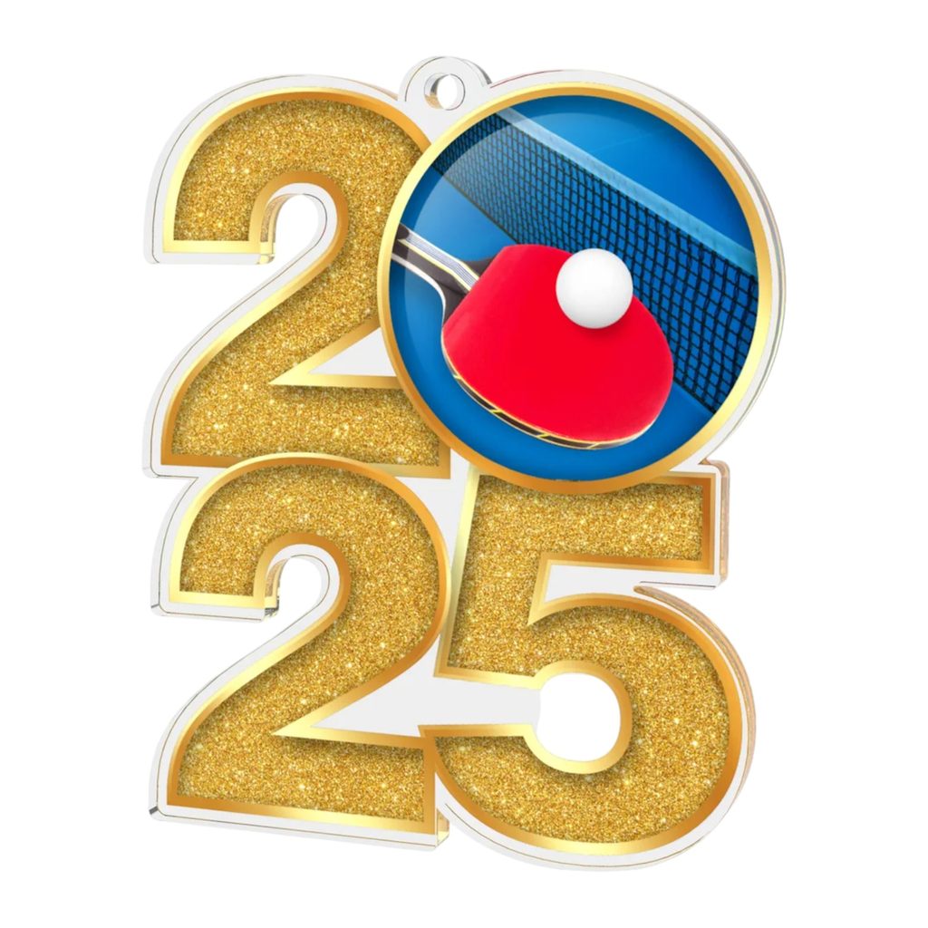 Table Tennis 2025 Medal Trophy Monster