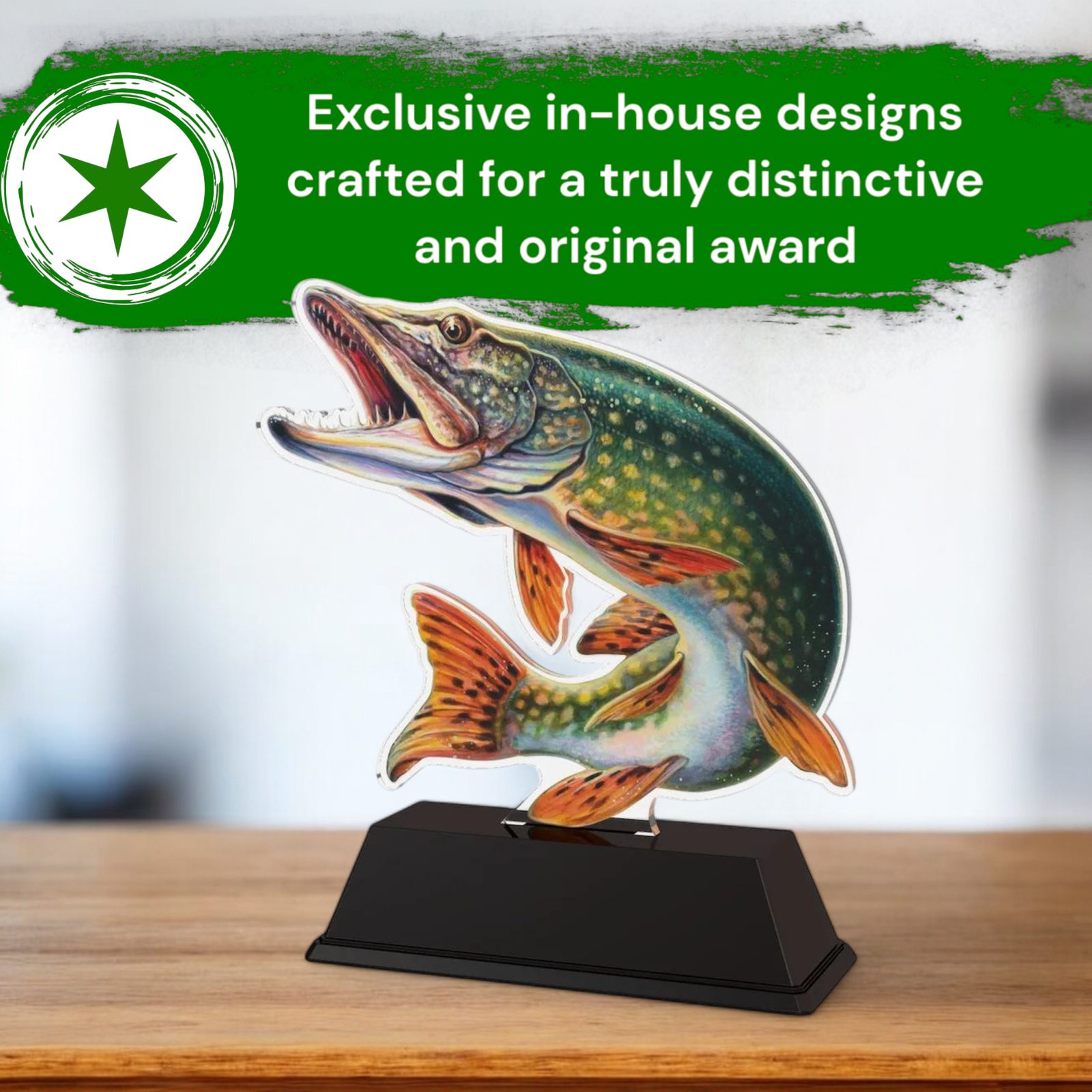 Ostrava Pike Fish Trophy | Trophy Monster