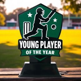 Pavilion Young Player of the Year Cricket Trophy