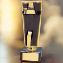 Murcia Pistol Shooting Metal Trophy