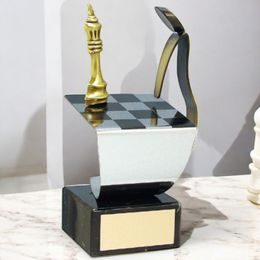 Ventallo Chess Handmade Metal Trophy