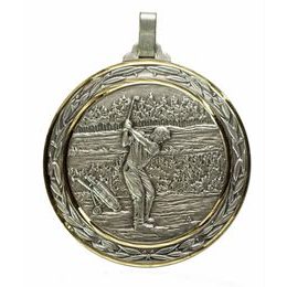 Diamond Edged Golf Silver Medal