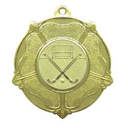 Tudor Rose Logo Insert Gold Medal