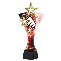 Triple Star Martial Arts Fist Trophy