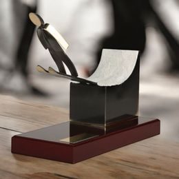 Aragon Ski Jump Handmade Metal Trophy