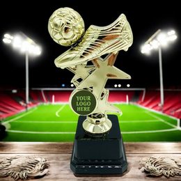 Gullit 2D Gold Football Trophy