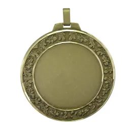 Native Logo Insert Bronze Brass Medal