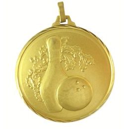 Diamond Edged Ten Pin Bowling Gold Medal