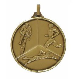 Diamond Edged Triathlon Bronze Medal