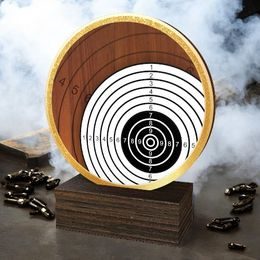 Holt Colour Shooting Target Real Wood Trophy