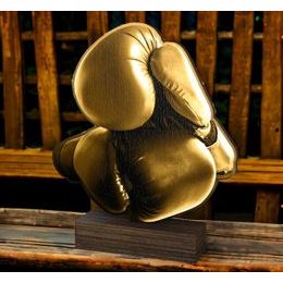 Sierra Classic Boxing Glove Real Wood Trophy