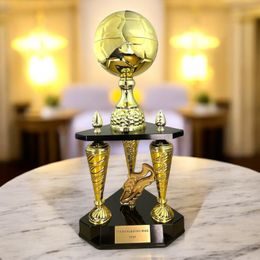 Pele Football Tower Trophy