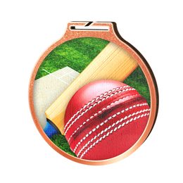 Habitat Cricket Bronze Eco Friendly Wooden Medal