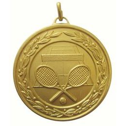 Diamond Edged Tennis Gold Medal