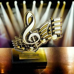Cannes Classic Music Notes Trophy