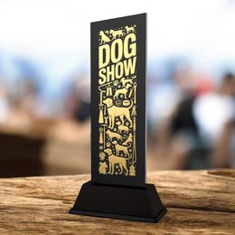 Shadowline Dog Show Trophy – Stainless Steel Award