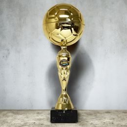 Merida Gold Metal Football Trophy