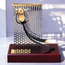 Barcelona Goalkeeper Football Handmade Metal Trophy