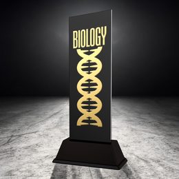 Shadowline School Biology Trophy – Stainless Steel Award
