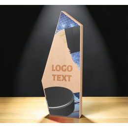 Galena Ice Hockey Metal & Wood Trophy