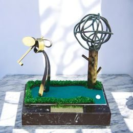 Ballestros Golf Handmade Metal Trophy