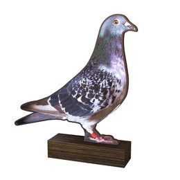 Sierra Pigeon Racing Real Wood Trophy