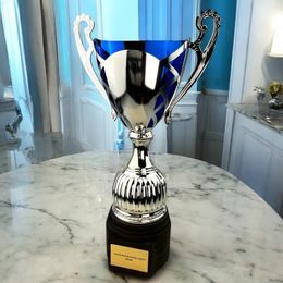 Lamar Silver Blue Cup