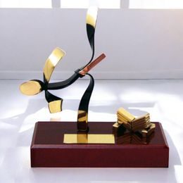 Barcelona Taekwondo Handmade Metal Trophy