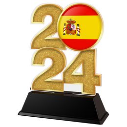 Spain Flag 2024 Trophy