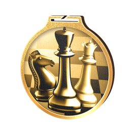 Habitat Classic Chess Gold Eco Friendly Wooden Medal