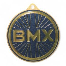 Quantum BMX Stainless Steel Medal