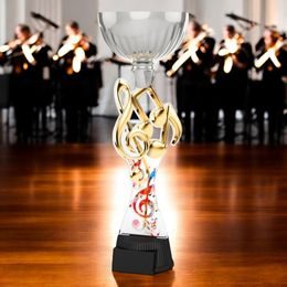 Montreal Music Notes Silver Cup Trophy