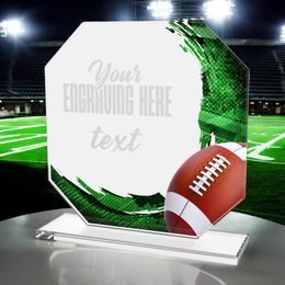 Hopper American Football Glass Award