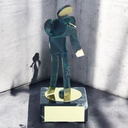 Toledo Darts Handmade Metal Trophy