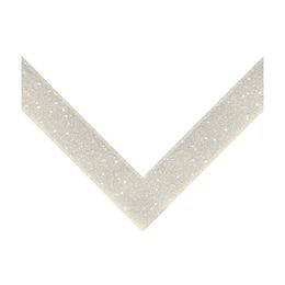 Silver Glitter Clip on Medal Ribbon