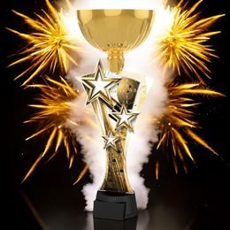 Triple Star Classic Shooting Gold Trophy Cup