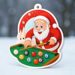 Jolly Father Christmas Pool Medal