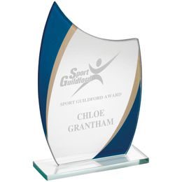 Selanne Jade Blue Value Glass Award