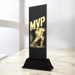 Shadowline Ice Hockey Men’s MVP Trophy – Stainless Steel Award