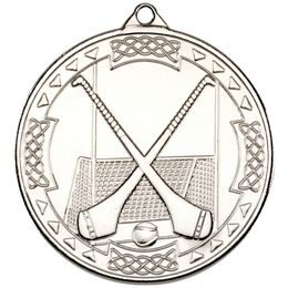Hurling Gaelic Silver Medal