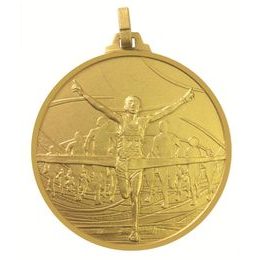 Diamond Edged Running Winners Gold Medal