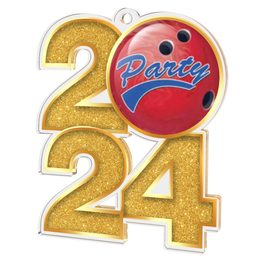 Ten Pin Bowling Party 2024 Medal