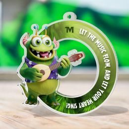 "Chordie" The Acoustic Guitar Trophy Monster Inspire Medal