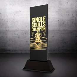 Shadowline Single Sculls Men’s Trophy – Stainless Steel Award