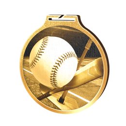 Habitat Classic Rounders Gold Eco Friendly Wooden Medal