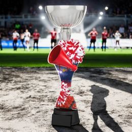 Montreal Cheerleading Silver Cup Trophy