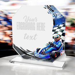 Hopper Go Karting Glass Award